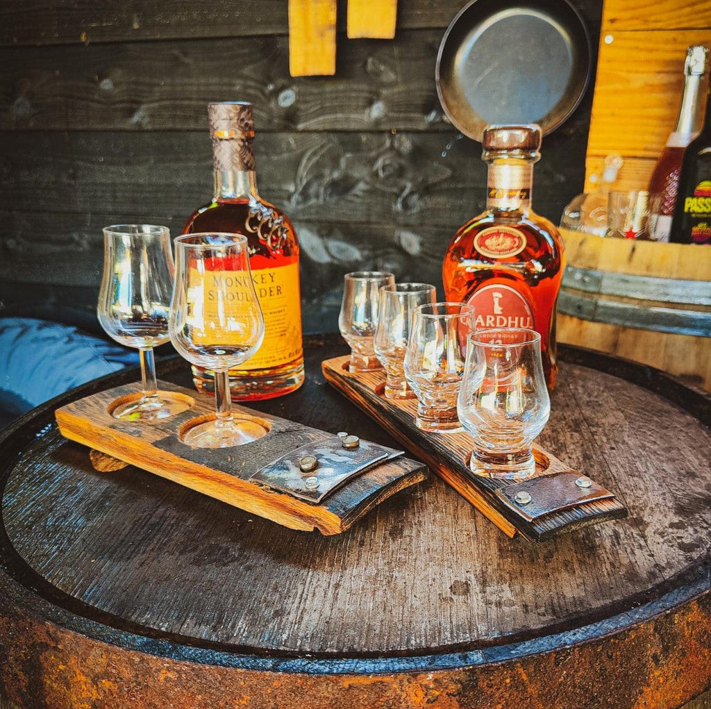 Whisky plank 2 glazen – BarrelBoss